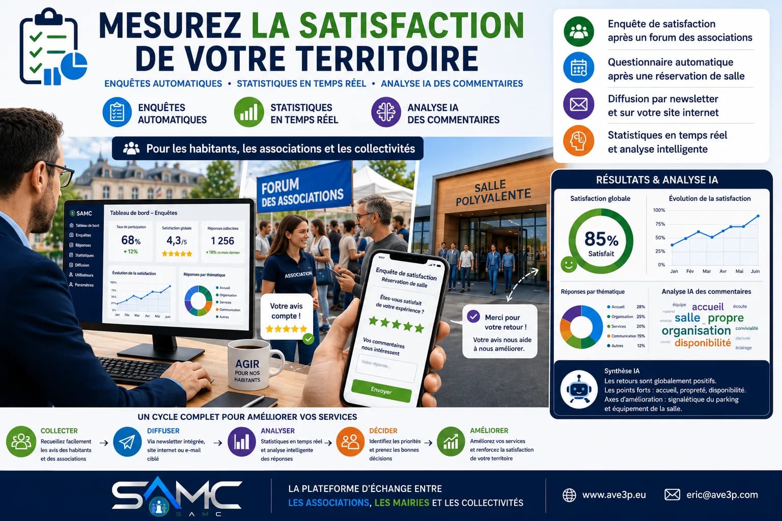 Le module d'enquête intelligent, au service de l'écoute citoyenne