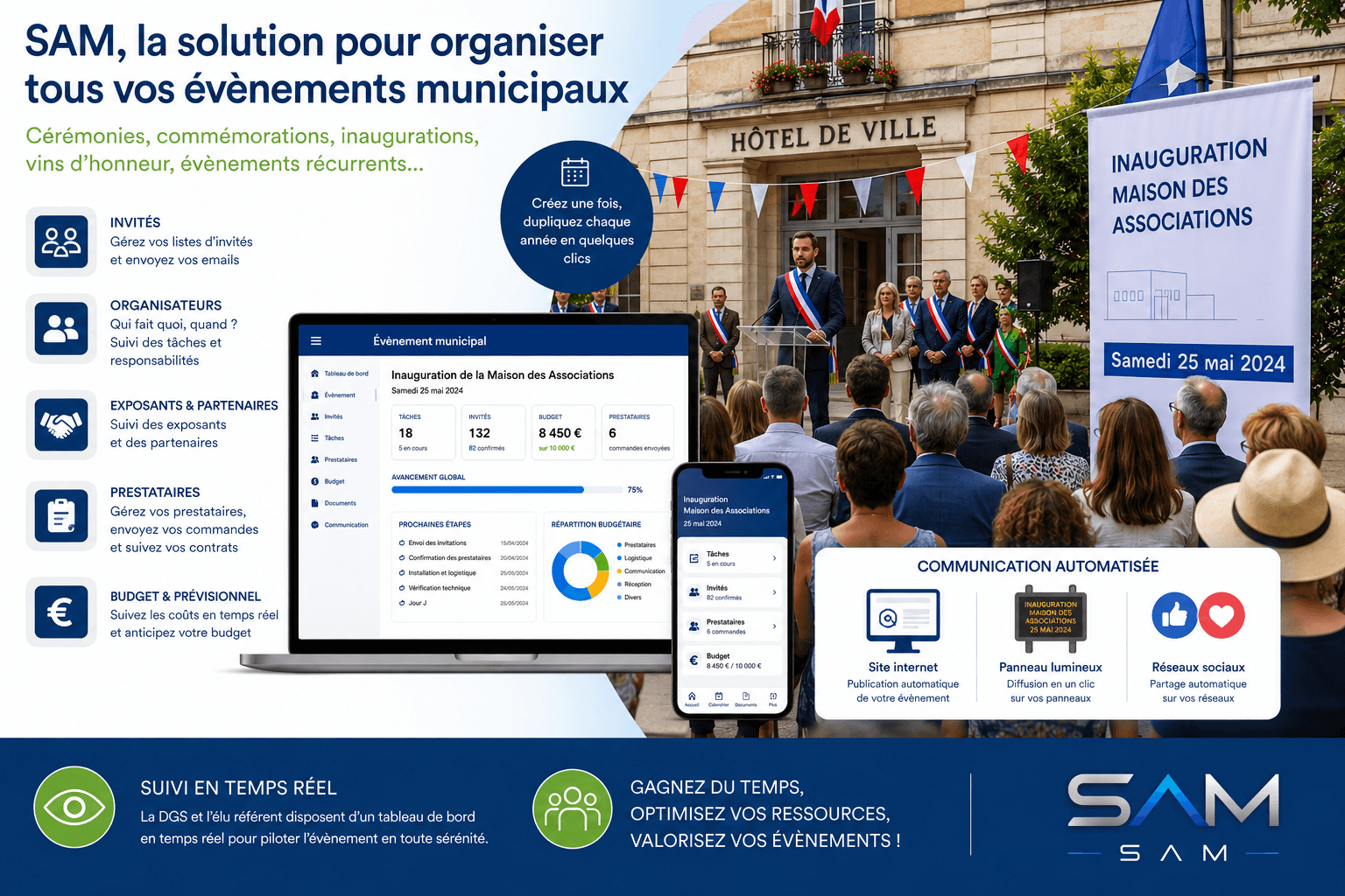 Organiser efficacement les évènements municipaux